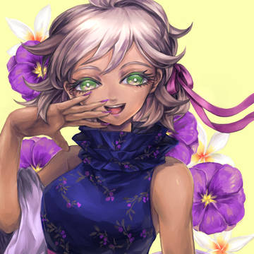 紫の花