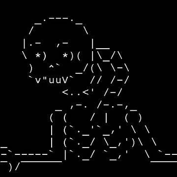 ASCII Skeleton Boss