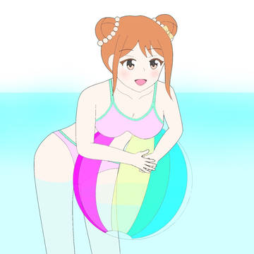 にたっちと海デート