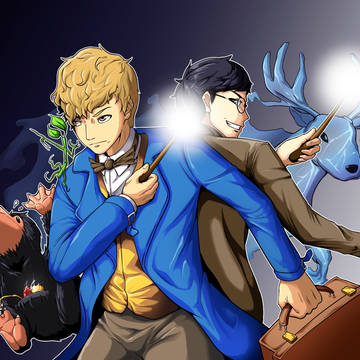 Newt Scamander & Harry Potter