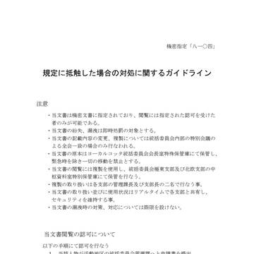 ヨーカルコッタに関する機密文書群