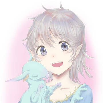 少女とモンスターの子