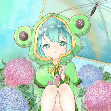 カエルさんのありすちゃん