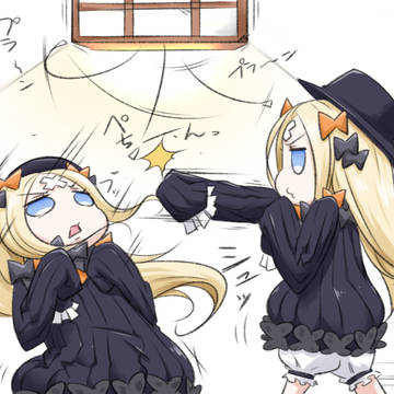 アビゲイルちゃん　VS　ひもボクシング