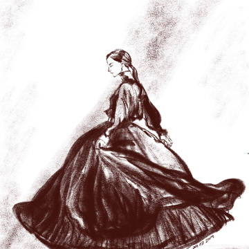 Quick sketch, Chanel Girl
