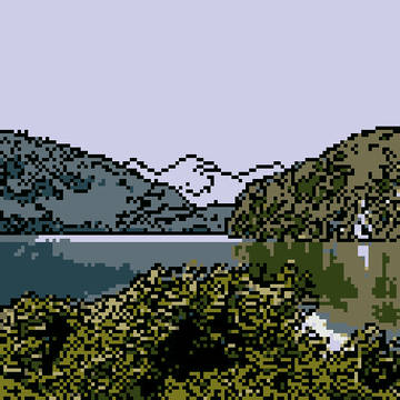 【ドット絵】ドット絵背景【フリー素材】