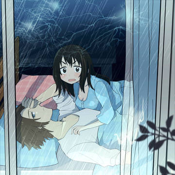 雷雨の夜