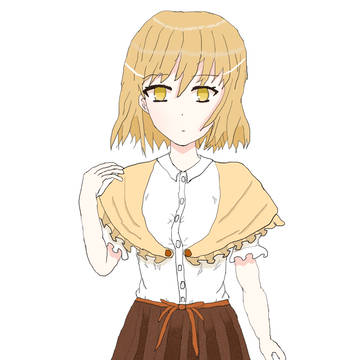 ショートヘア少女