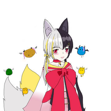 有栖マナ一周年贺图