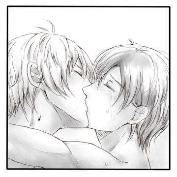 [Tsukiuta fanart] Haru x Hajime