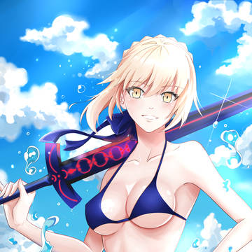 夏日的saber