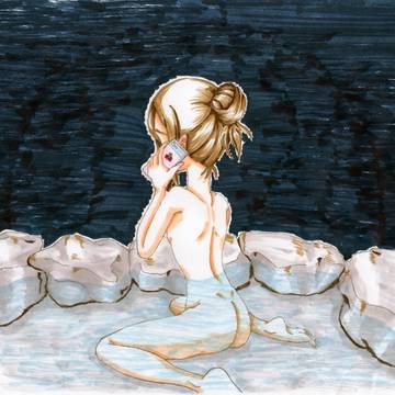 SS温泉挿絵