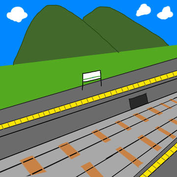寂れた駅