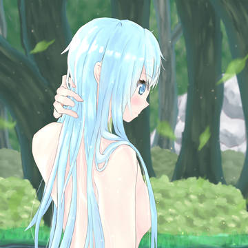 水浴び