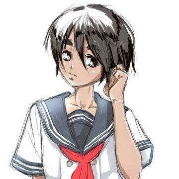 女子高生。