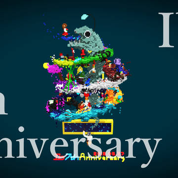 【Voxel_Ib】Ib7周年お祝い作品
