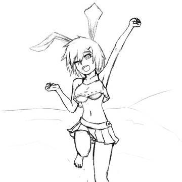 桃・イラストドラフト
