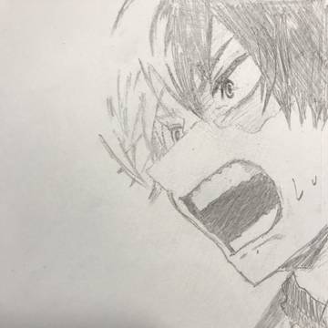 ヒロアカ模写してみた。