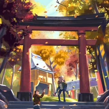 Shrine visit