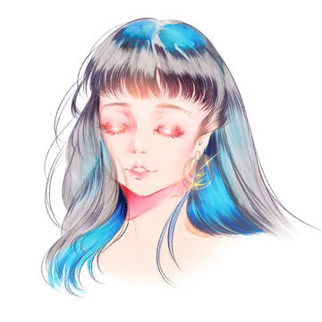 Blue