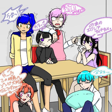 ゾンビ映画鑑賞中