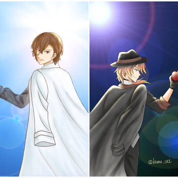 文スト映画1周年記念絵