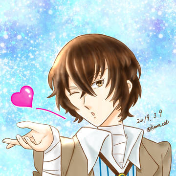 大好きなフォロワーさんへ贈ったお誕生日お祝いイラスト