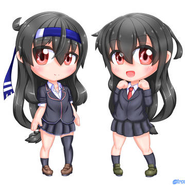 デフォルメ初霜ちゃん