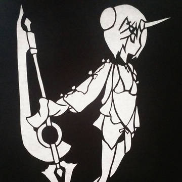 「切り絵」フランケンシュタイン（水着）