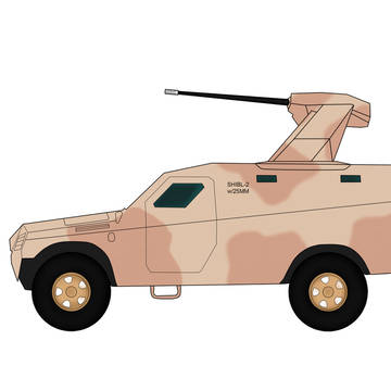 SHIBL-2 w/25MM GUN