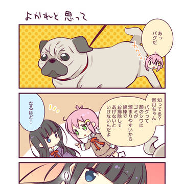 新月ちゃんは