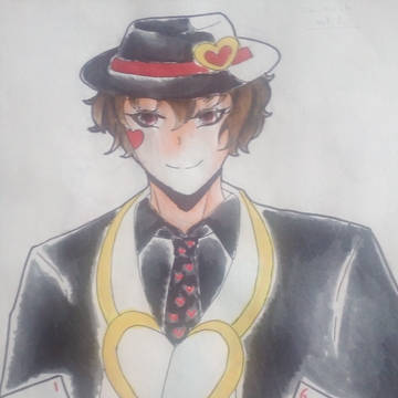 初描き、ジャックハート