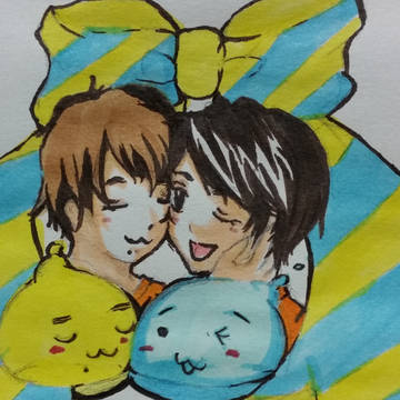 にのみあさん誕生日イラスト