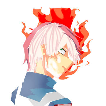 轟焦凍描いてみた