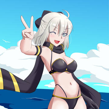 水着沖田さん