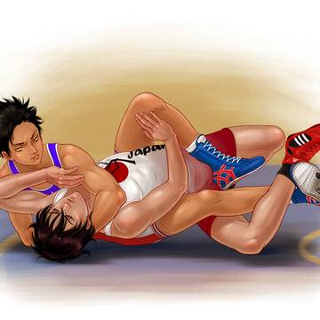 Quintyn vs Sakata; Wrestling
