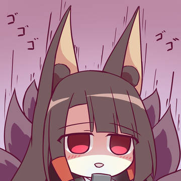 指揮官のLINEをチェックする赤城さん