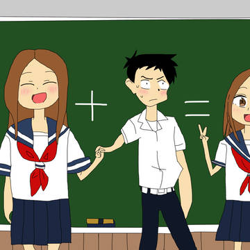 未来から来た少女記念写真