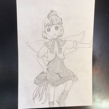 【東方】庭渡久侘歌を描いてみました