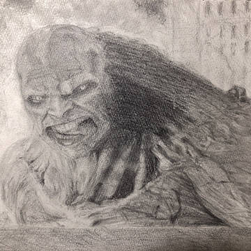 映画「インクレディブル･ハルク」アボミネーション模写