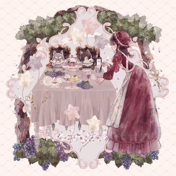 赤ずきんより/グリム童話とメイド服