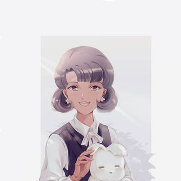 少年と犬