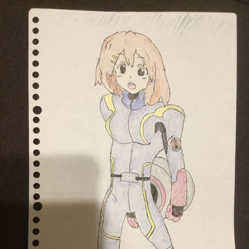 平沢唯 宇宙服ver