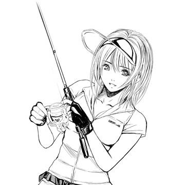 釣りガール