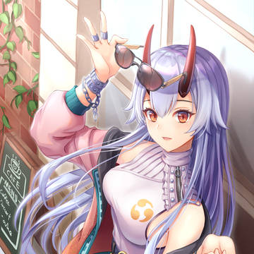 外出した 巴御前