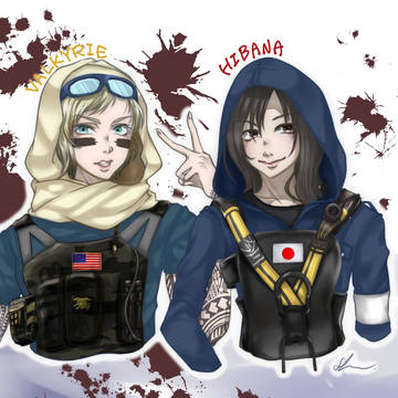 レインボーシックスシージ　ヒバナ　ヴァルキリー