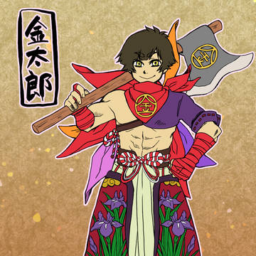 誰デザ第二弾・金太郎デザイン案