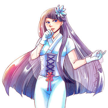 誰のキャラデザだゲーム『雪女』