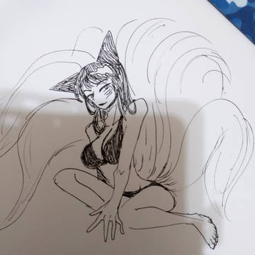 [手繪]阿璃的泳裝塗鴉~