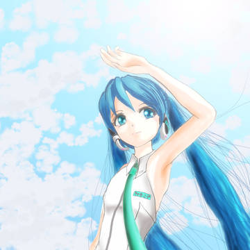 夏のミク